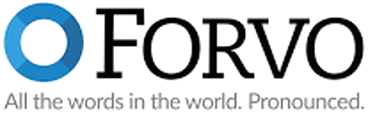 Forvo pronunciation dictionary log